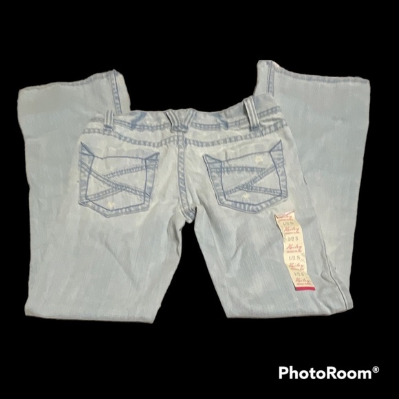 NWT Aeropostale Hailey Skinny Flare Distressed Jeans Style 1302 Size 1/2 Short - Picture 2 of 6